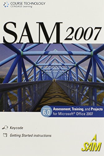 SAM 2007 Assessment, Projects, and Training V6.0, 1 Term (6 Months) Printed Access Card
