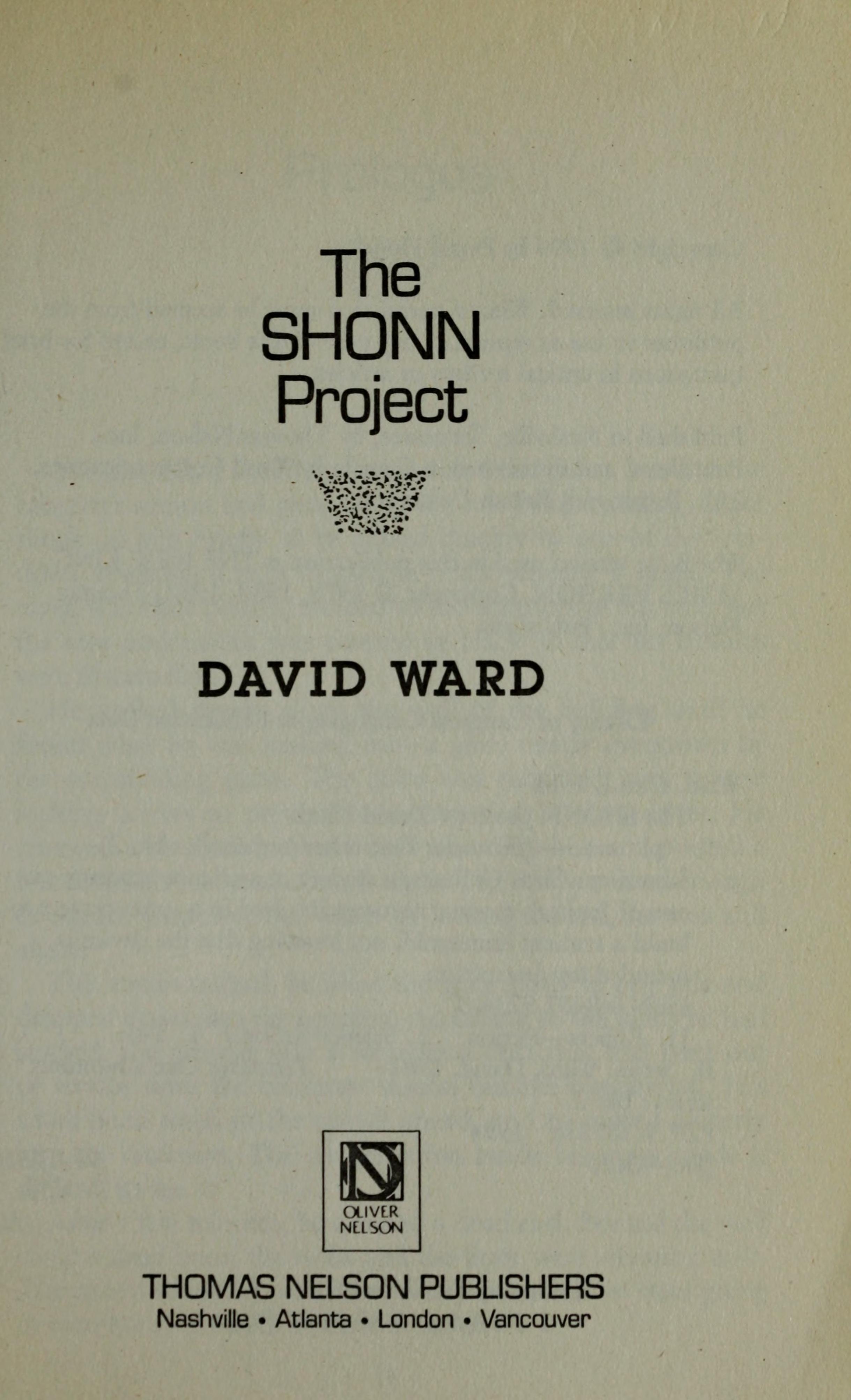 The Shonn Project