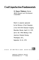 Coal Liquefaction Fundamentals