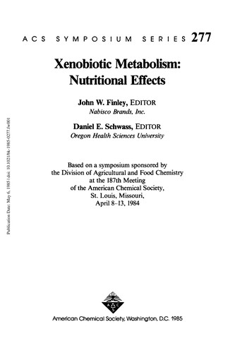 Xenobiotic Metabolism: Nutritional Effects