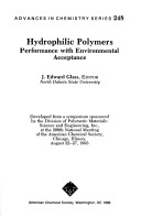 Polymers In Aqueous Media: Performance Through Association