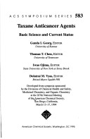 Taxane Anticancer Agents