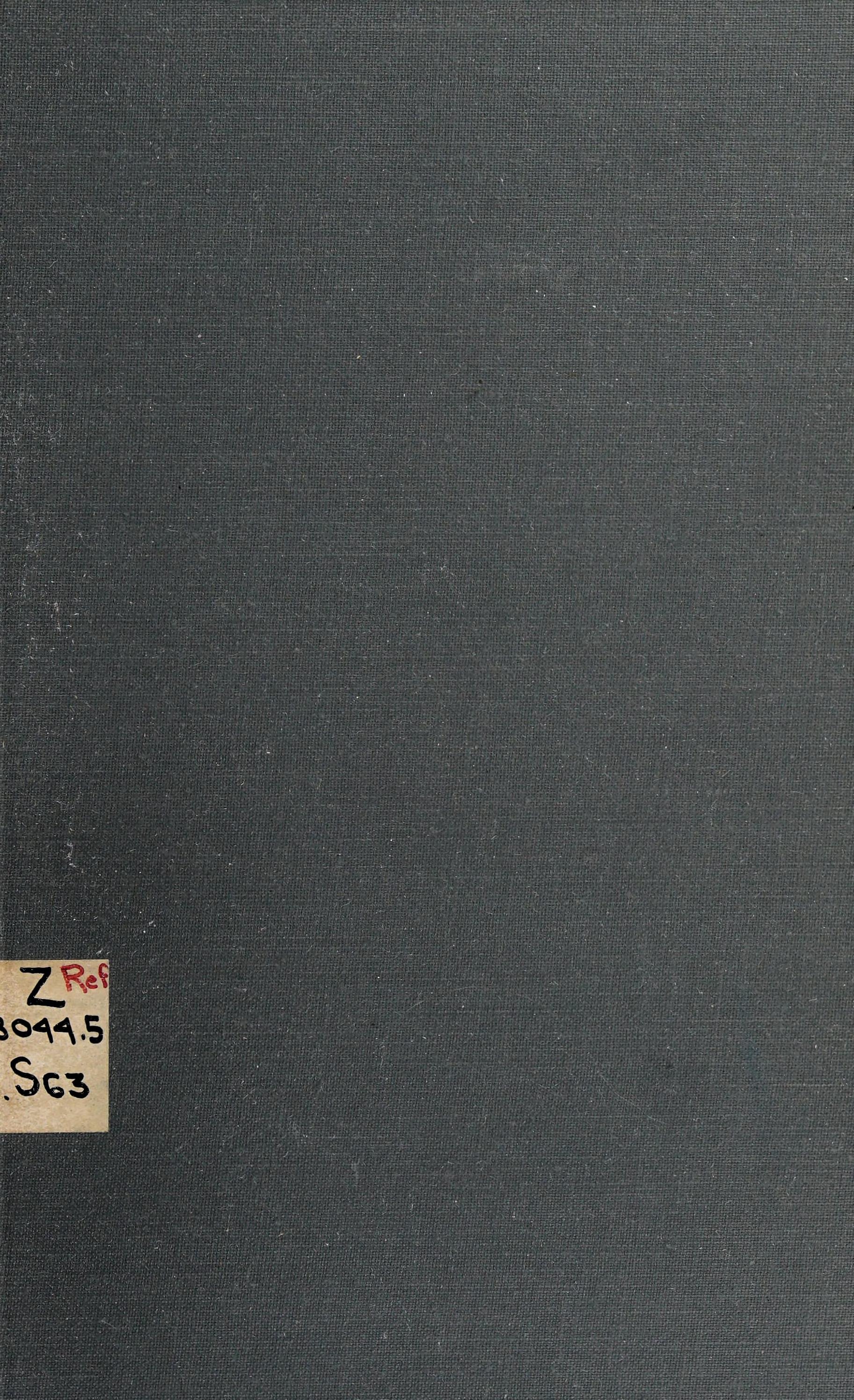 The Bibliography of Matthew Arnold