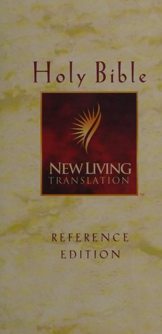 Holy Bible New Living Translation, Reference Edition