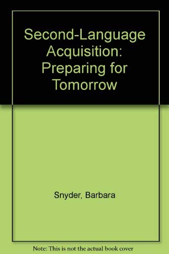 Second Language Acquisition