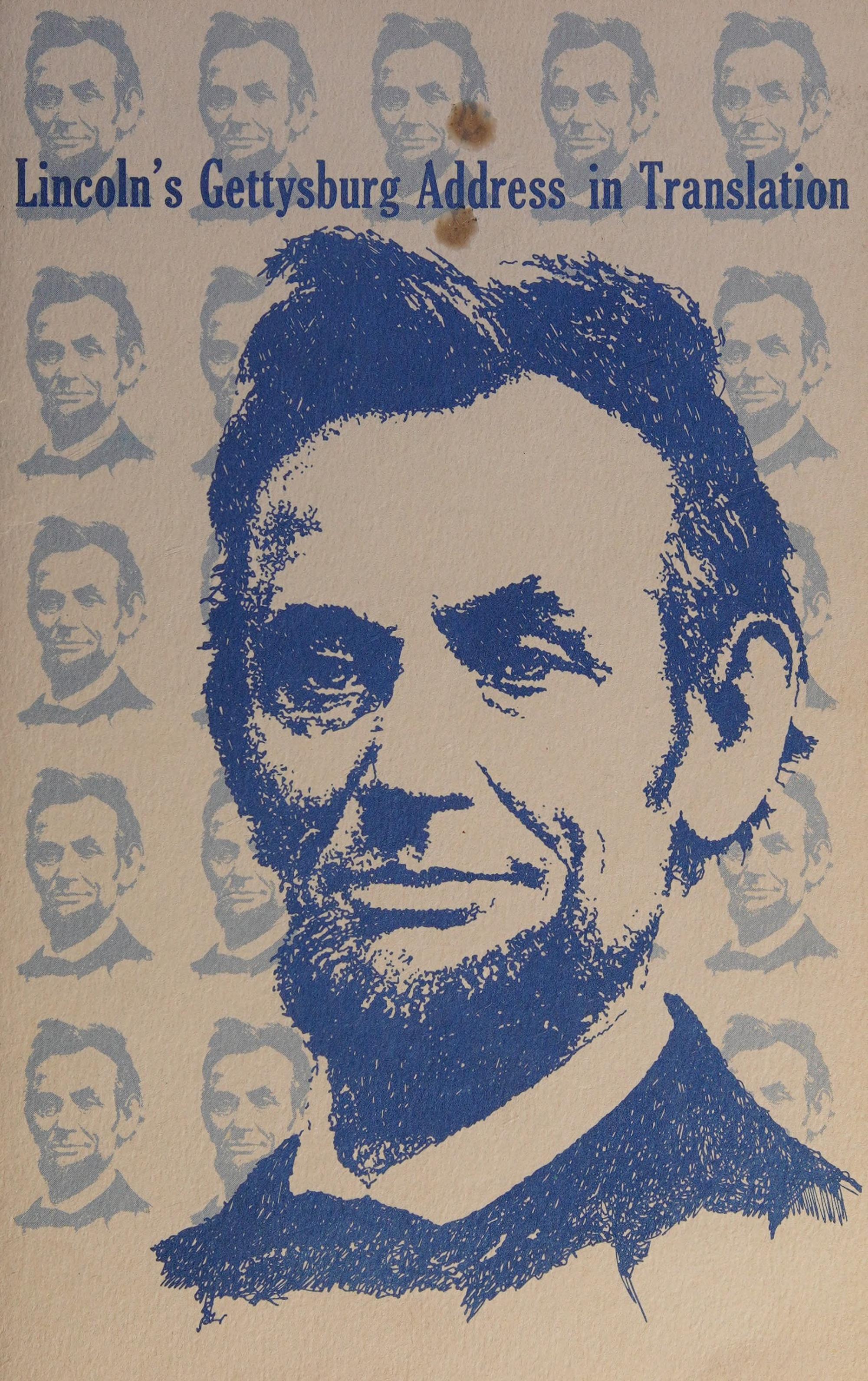 Lincoln'S Gettysburg Address In Translation