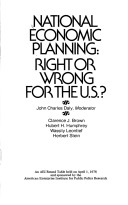 National Economic Planning
