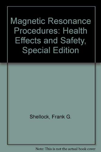 Magnetic Resonance Procedures