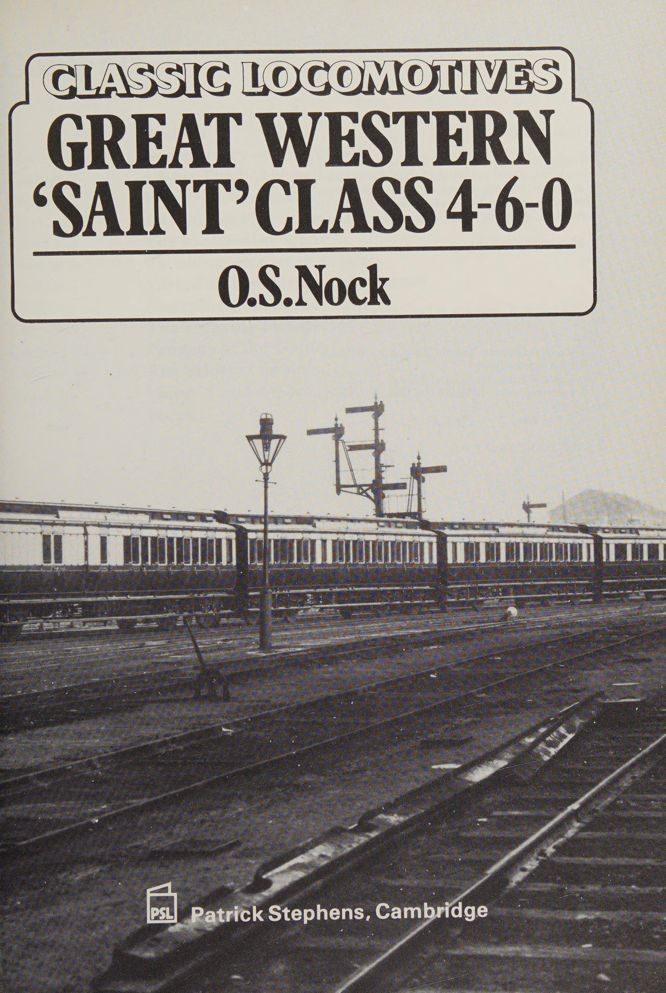 Great Western "Saint" Class 4-6-0