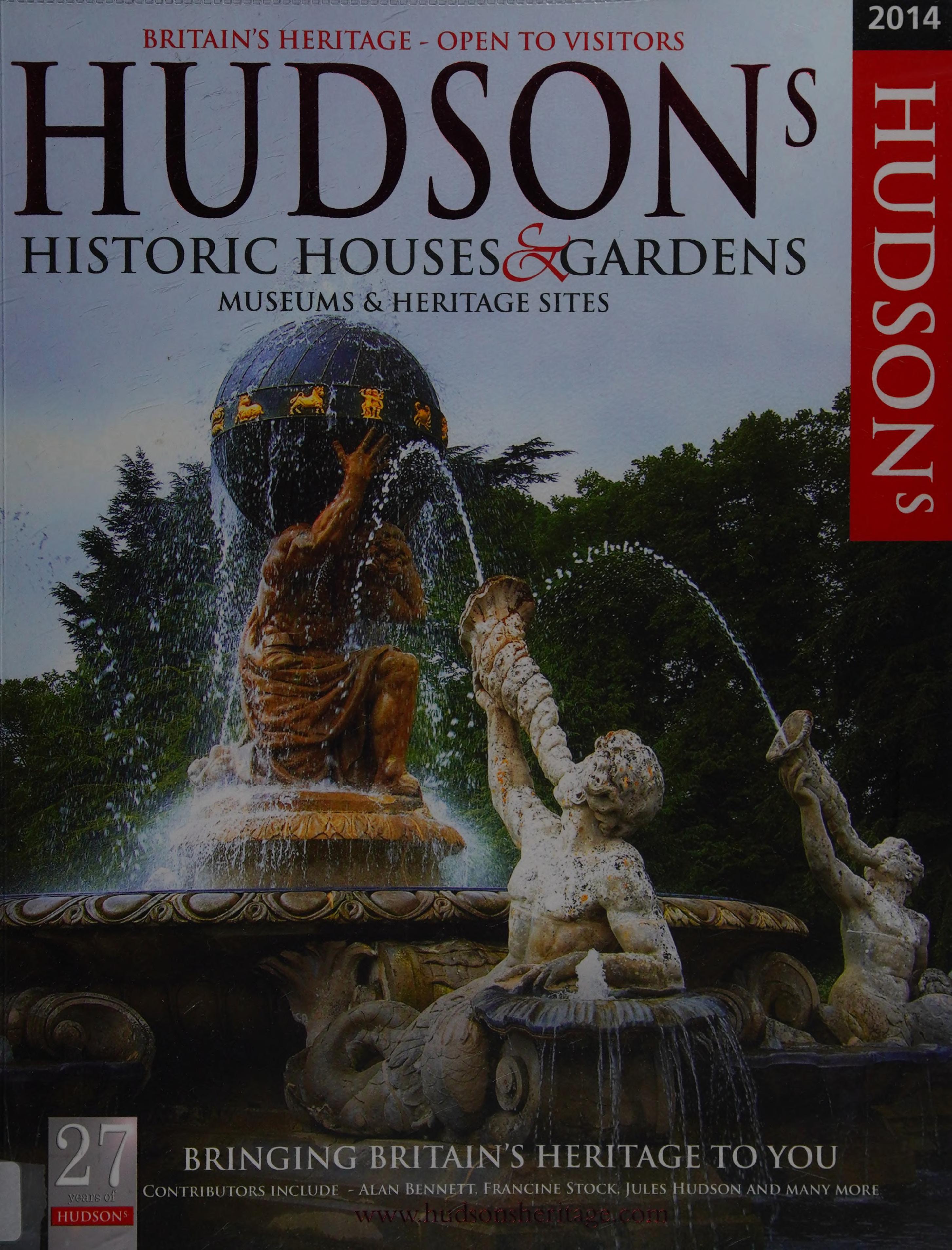 Hudson's Historic Houses & Gardens, Castles and Heritage Sites 2014