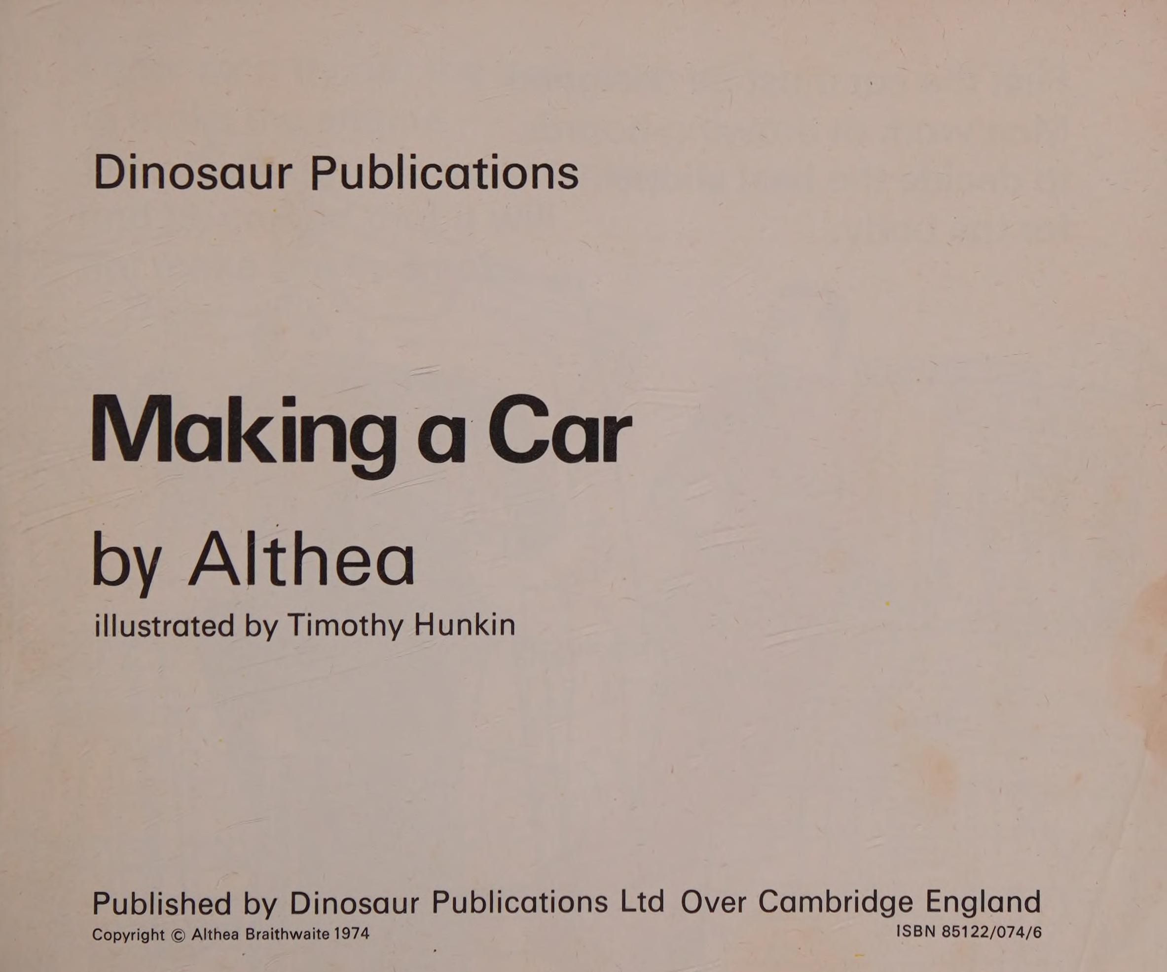 Making a Car