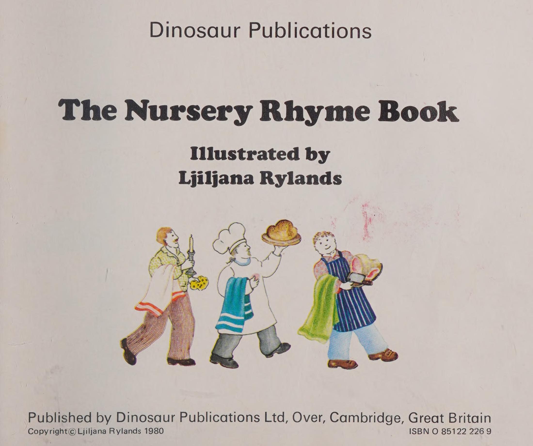 Nursery Rhyme Book