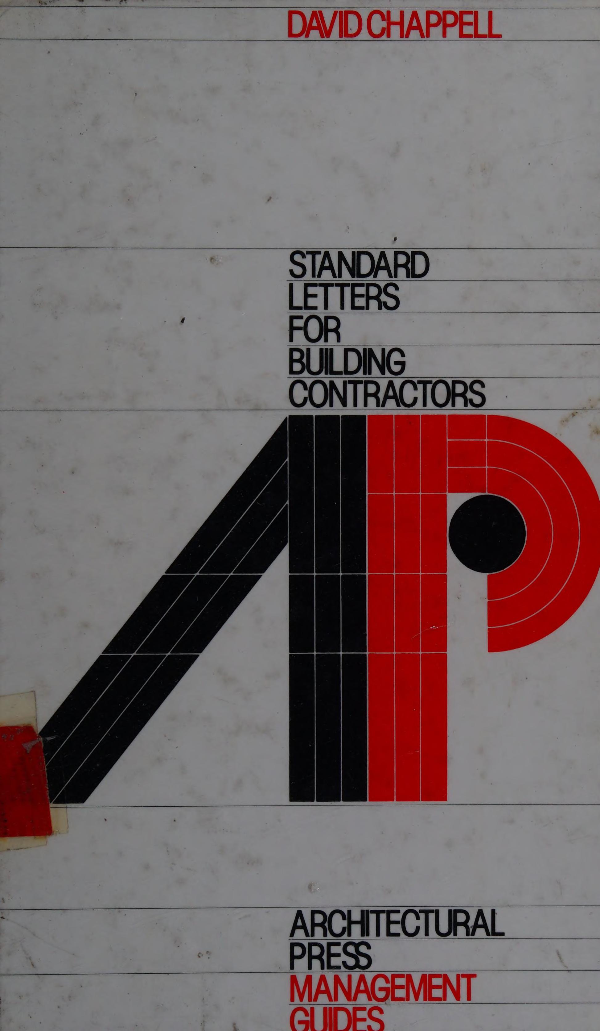 Standard Letters for Building Contractors
