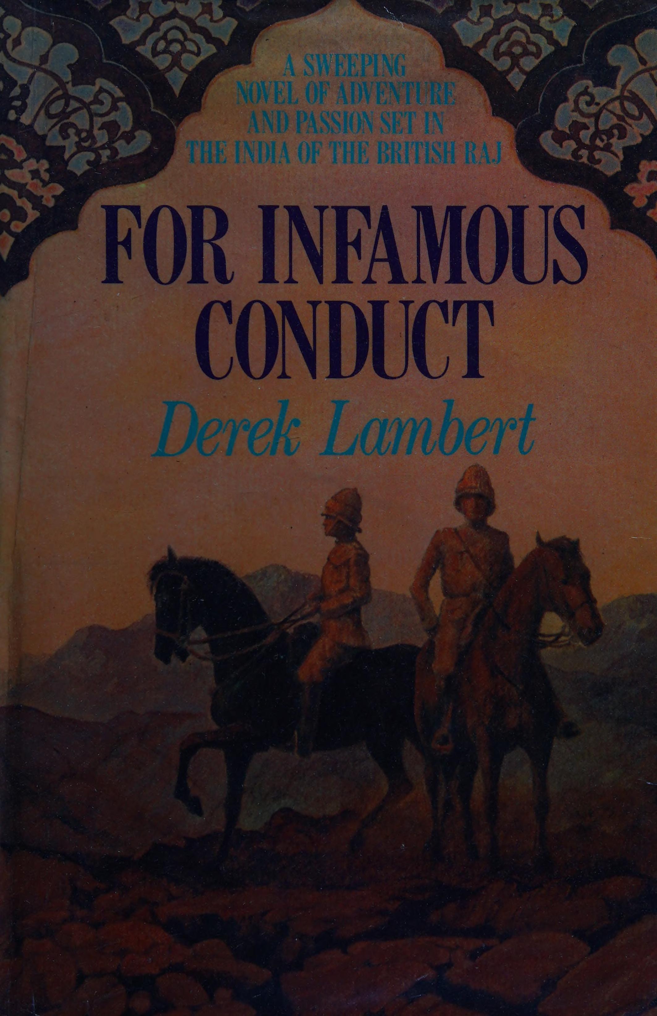 For Infamous Conduct