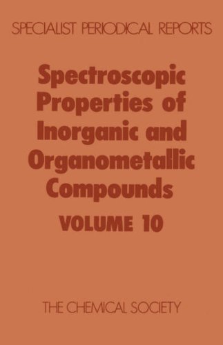 Spectroscopic Properties of Inorganic and Organometallic Compounds
