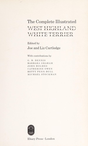 Complete Illustrated West Highland Terrier