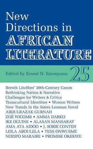 Alt 25 New Directions in African Literature