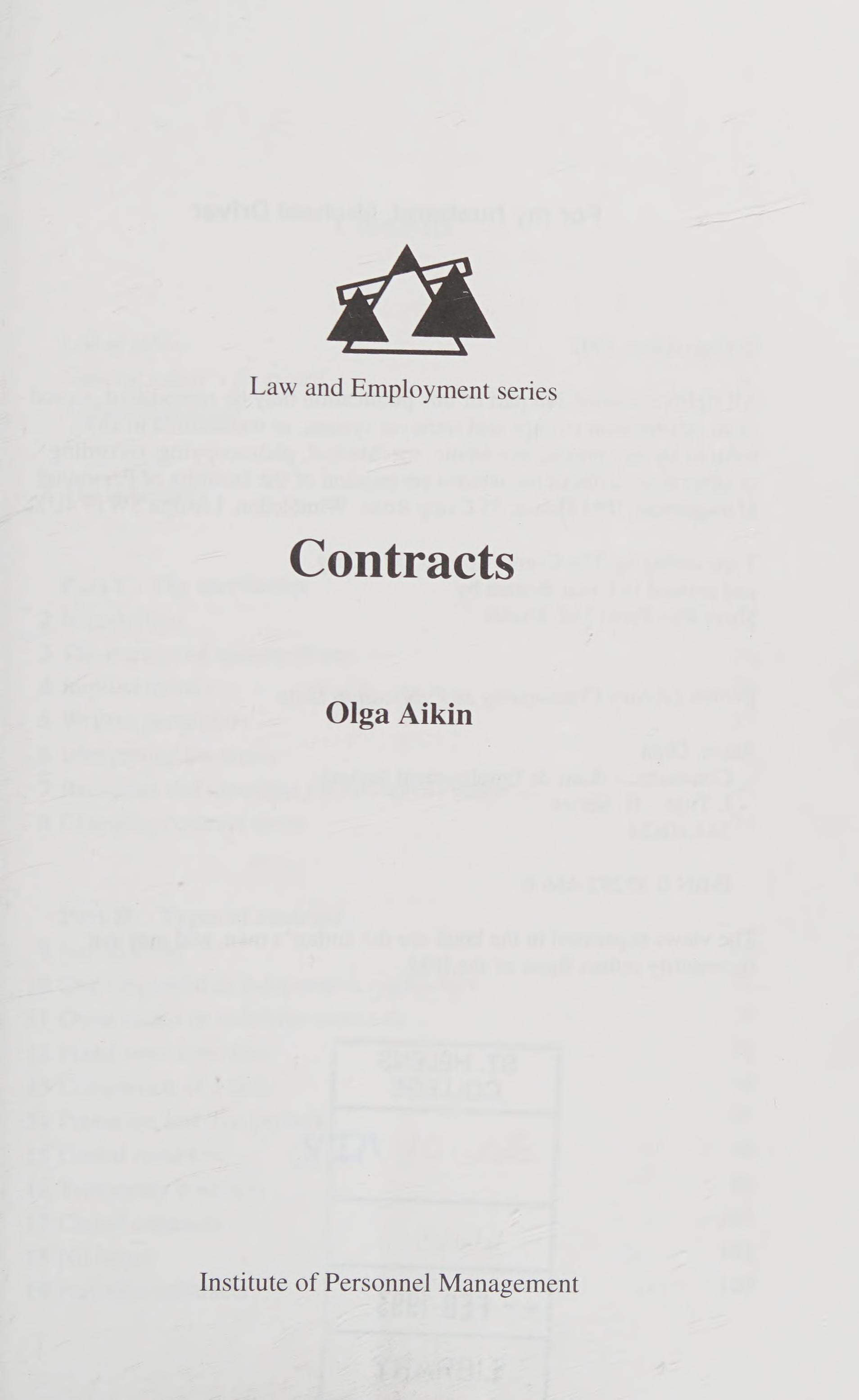 Contracts
