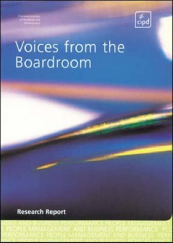 Voices from the Boardroom