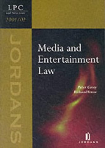 Media and Entertainment Law 2001/02