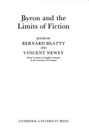 Byron and the Limits of Fiction