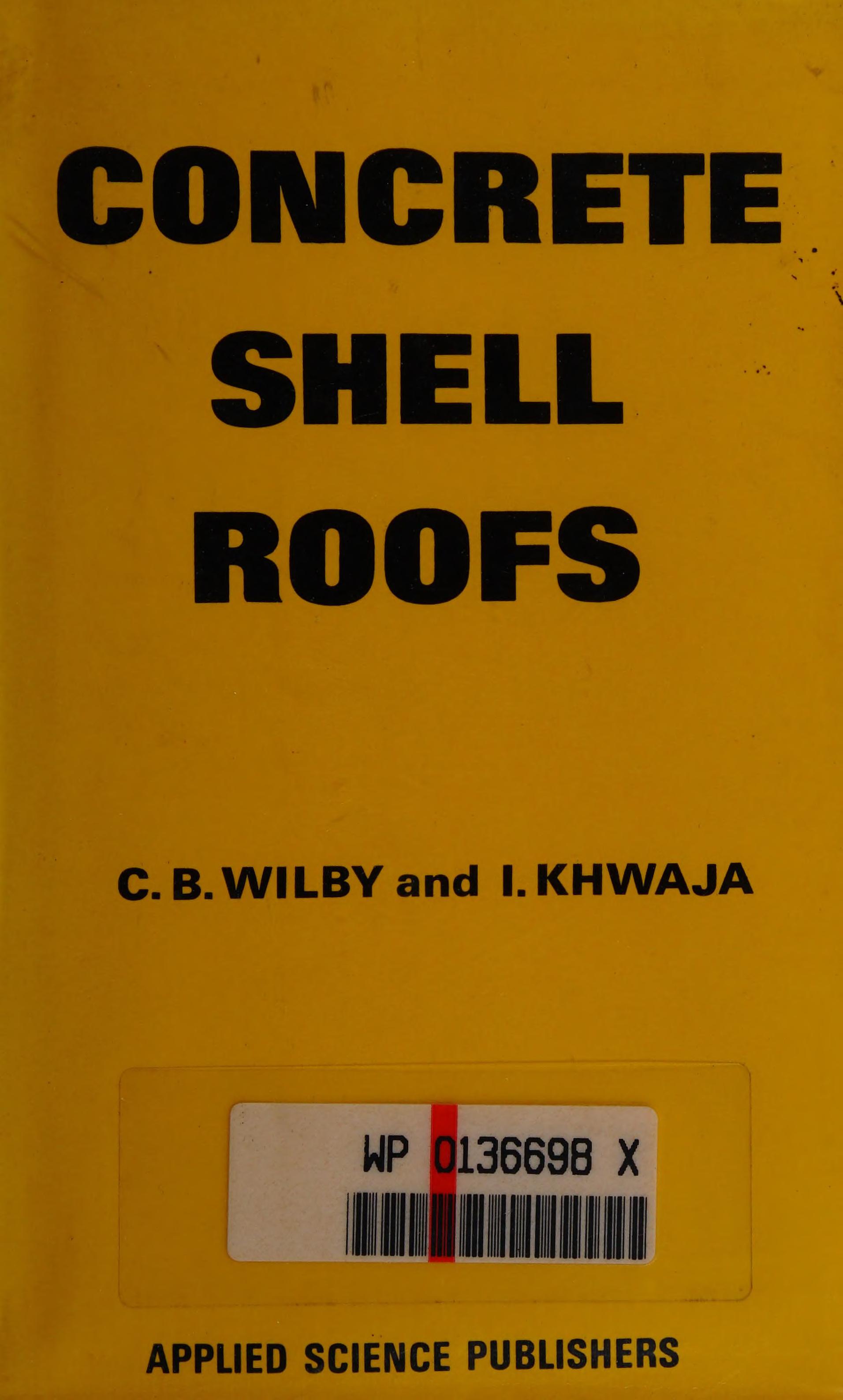 Concrete Shell Roofs