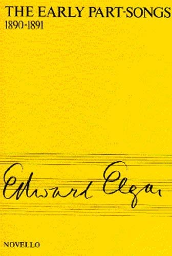 The Early Part-Songs 1890-1891