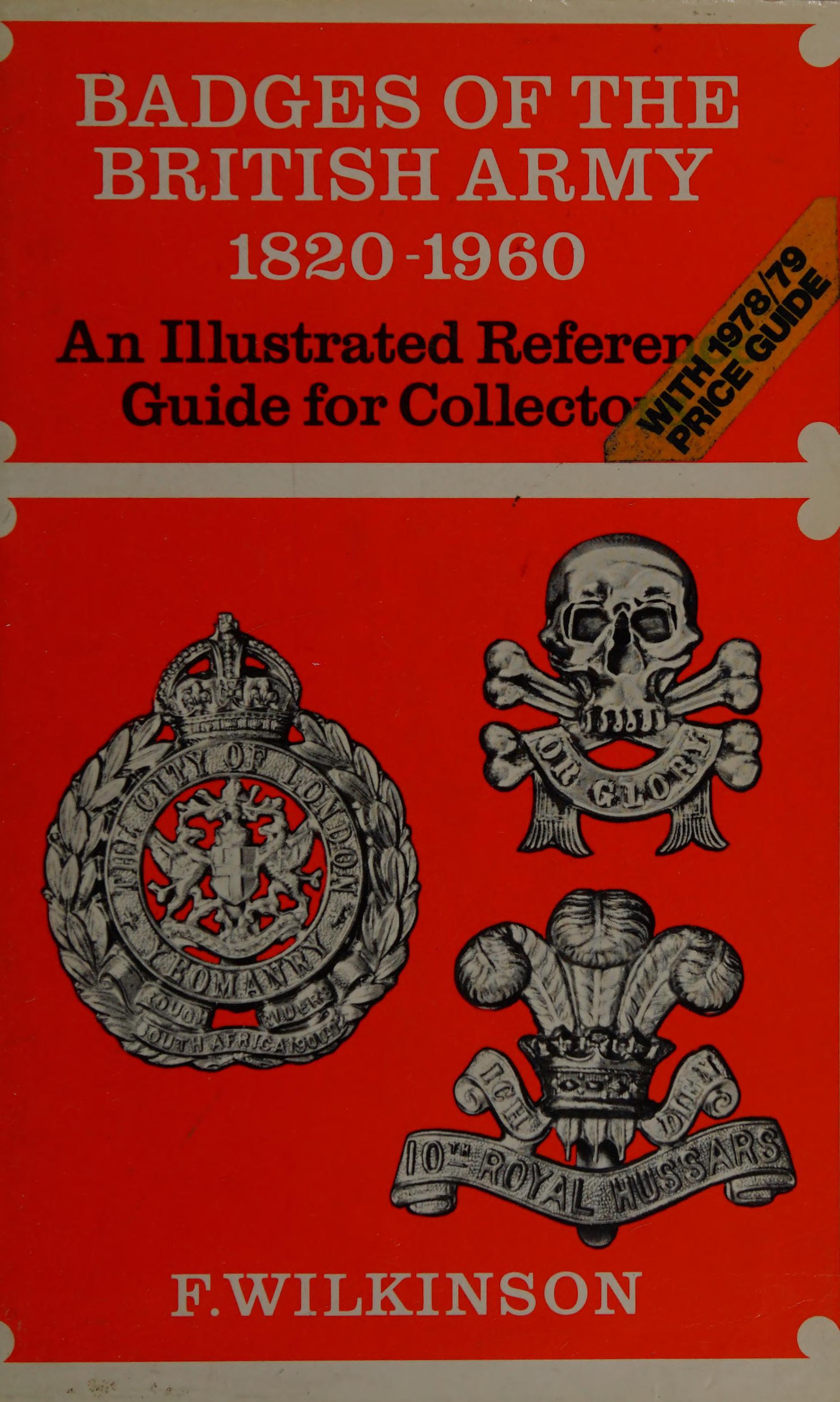 Badges of the British Army, 1820-1960