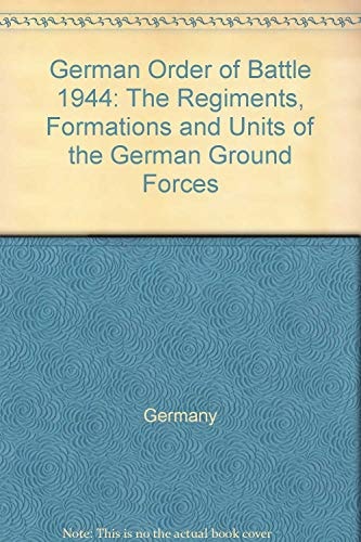 German Order of Battle, 1944