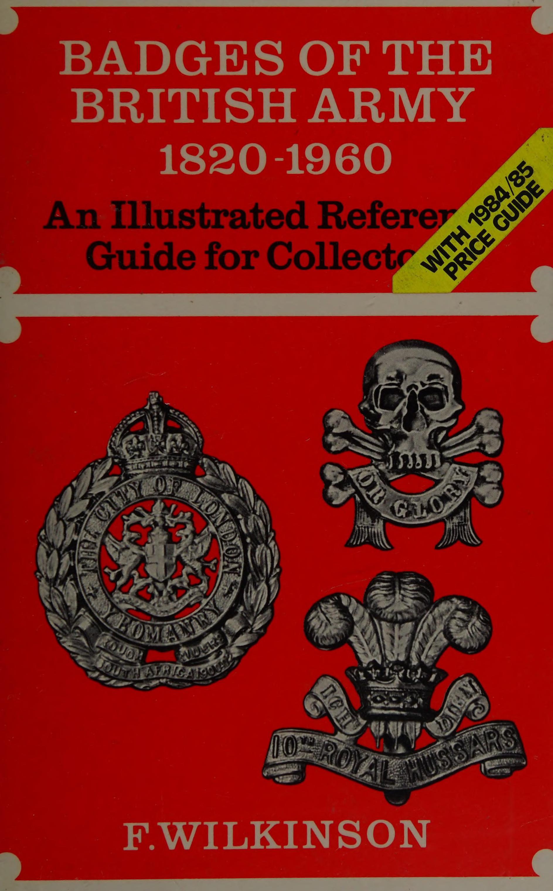 Badges of the British Army 1820-1960
