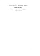 Ordnance Survey Memoirs Of Ireland: Vol. 27: Parishes Of Co. Londonderry Viii: 1930, 1833-7, 1839