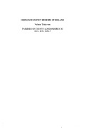 Ordnance Survey Memoirs Of Ireland: 1821, 1833, 1836-7 V.31: 1821, 1833, 1836-7 Vol 31 (The Ordnance Survey Memoirs Of Ireland 1830-1840)