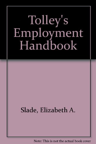 Tolley's Employment Handbook
