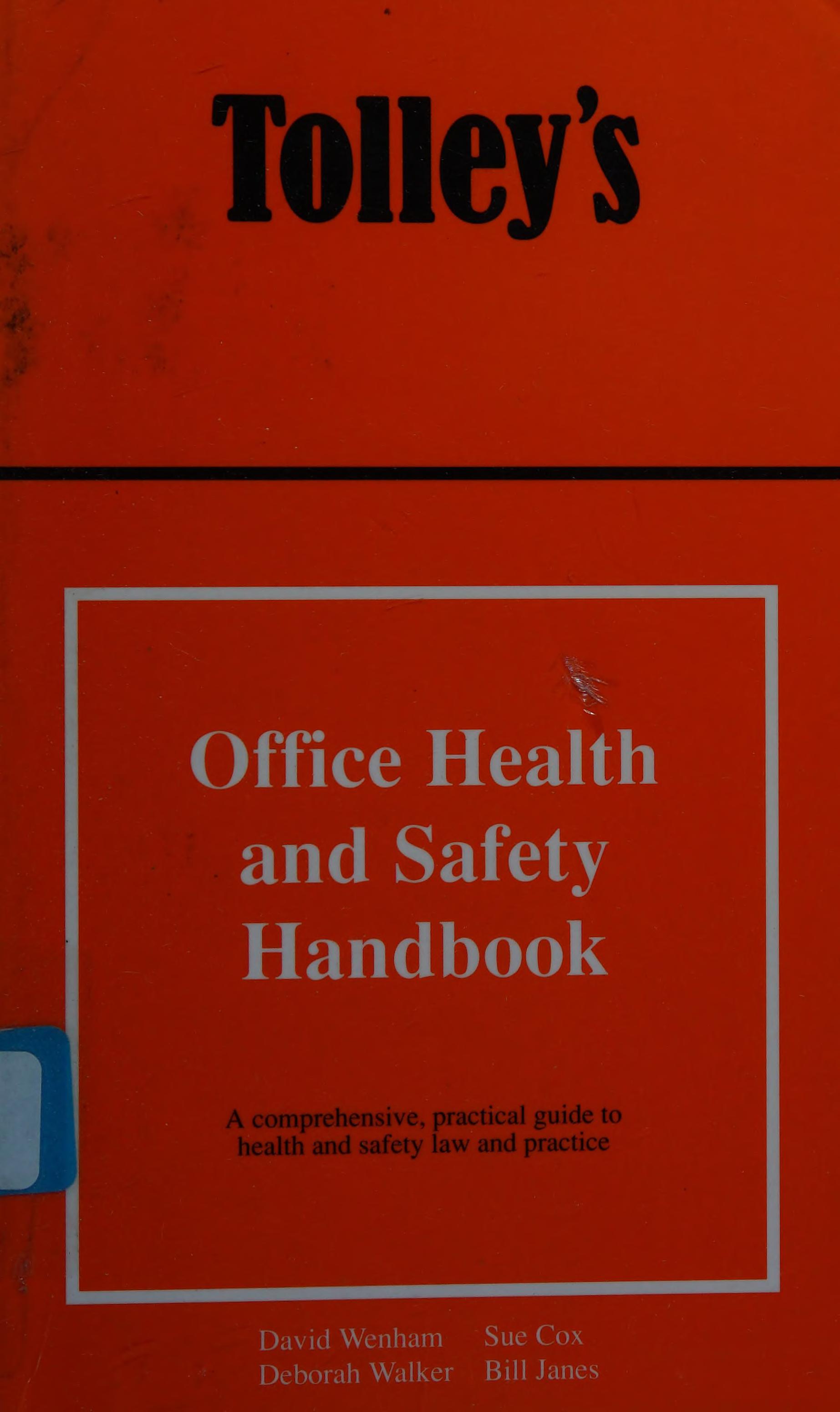 Tolley's Office Health & Safety Handbook