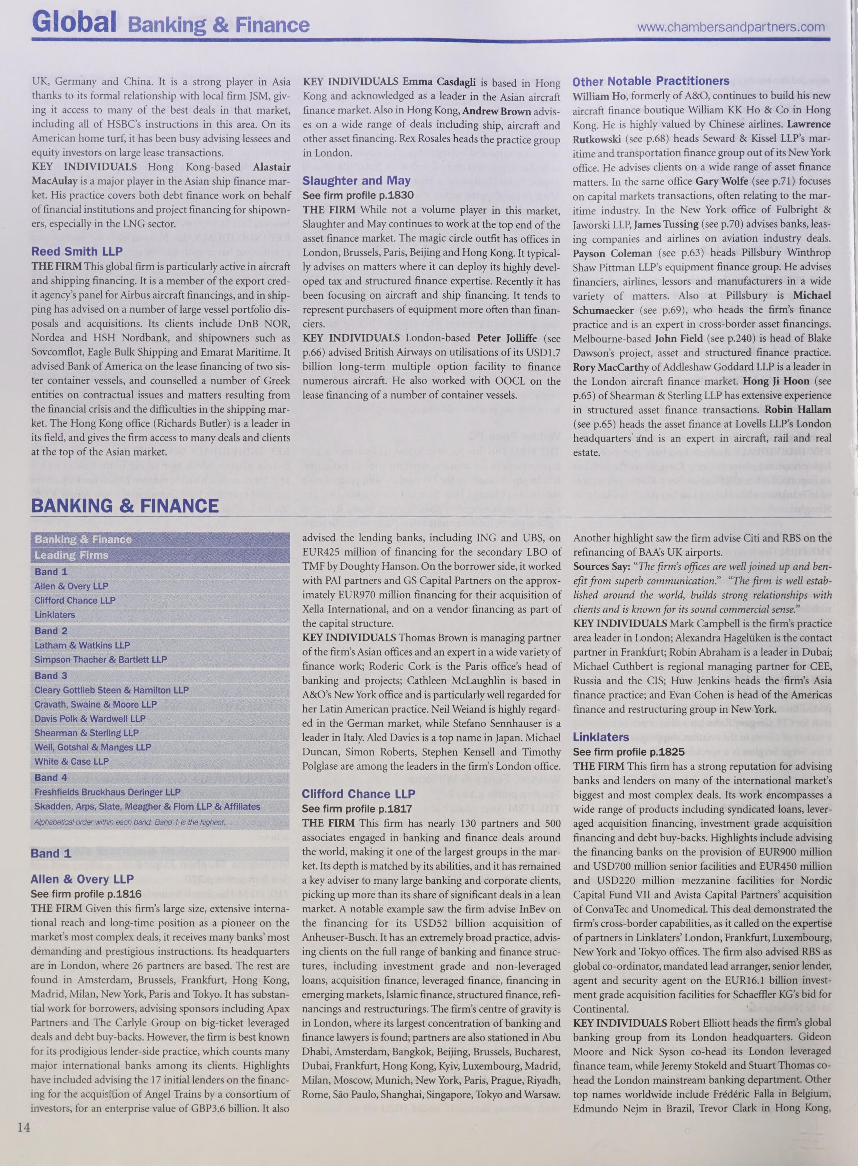 Chambers Global: The World'S Leading Lawyers For Business: 2010 The Clients Guide