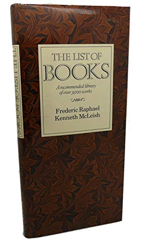 List of Books a Recommended Library