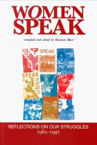 Women Speak: Reflections On Our Struggles, 1982-1997