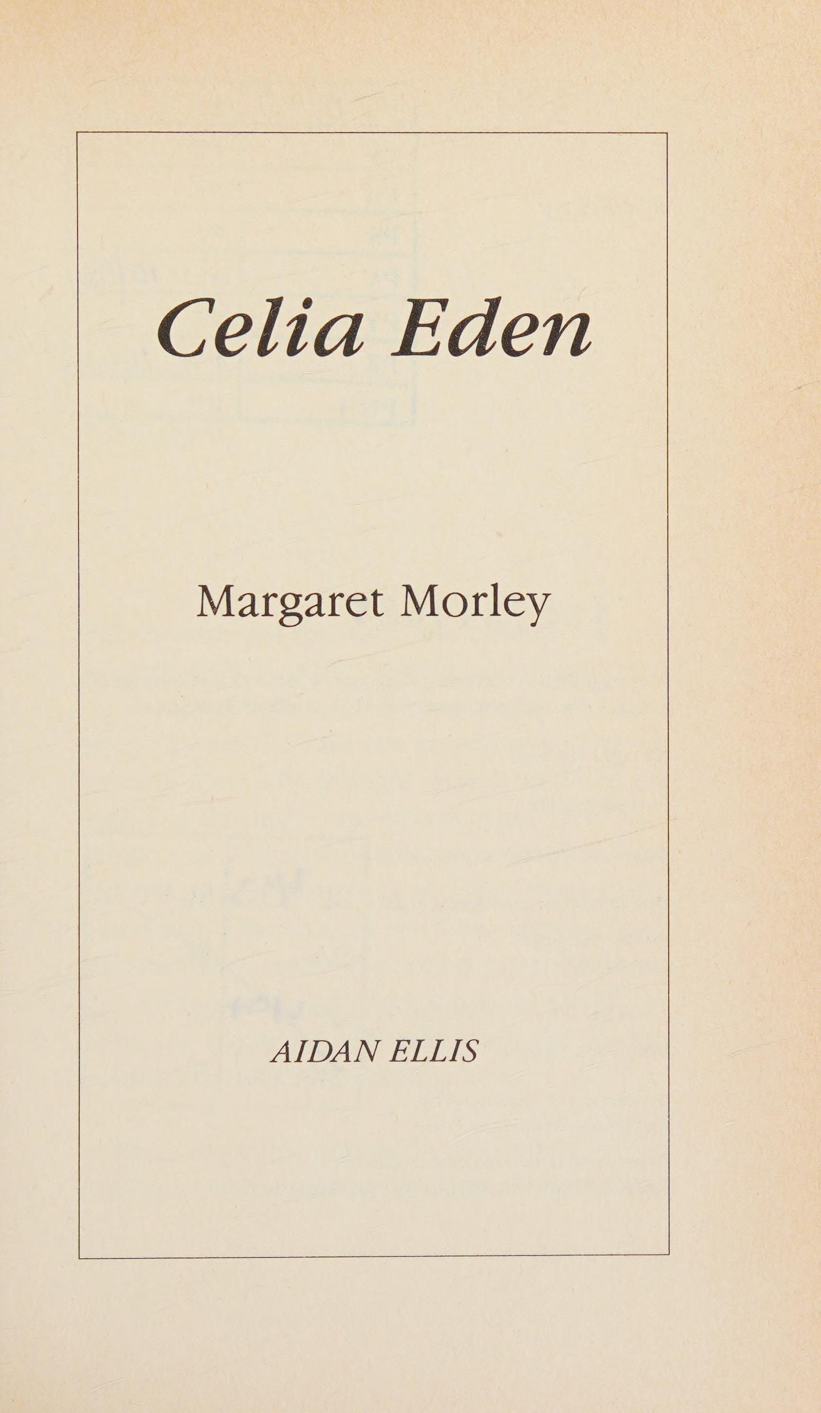 Celia Eden