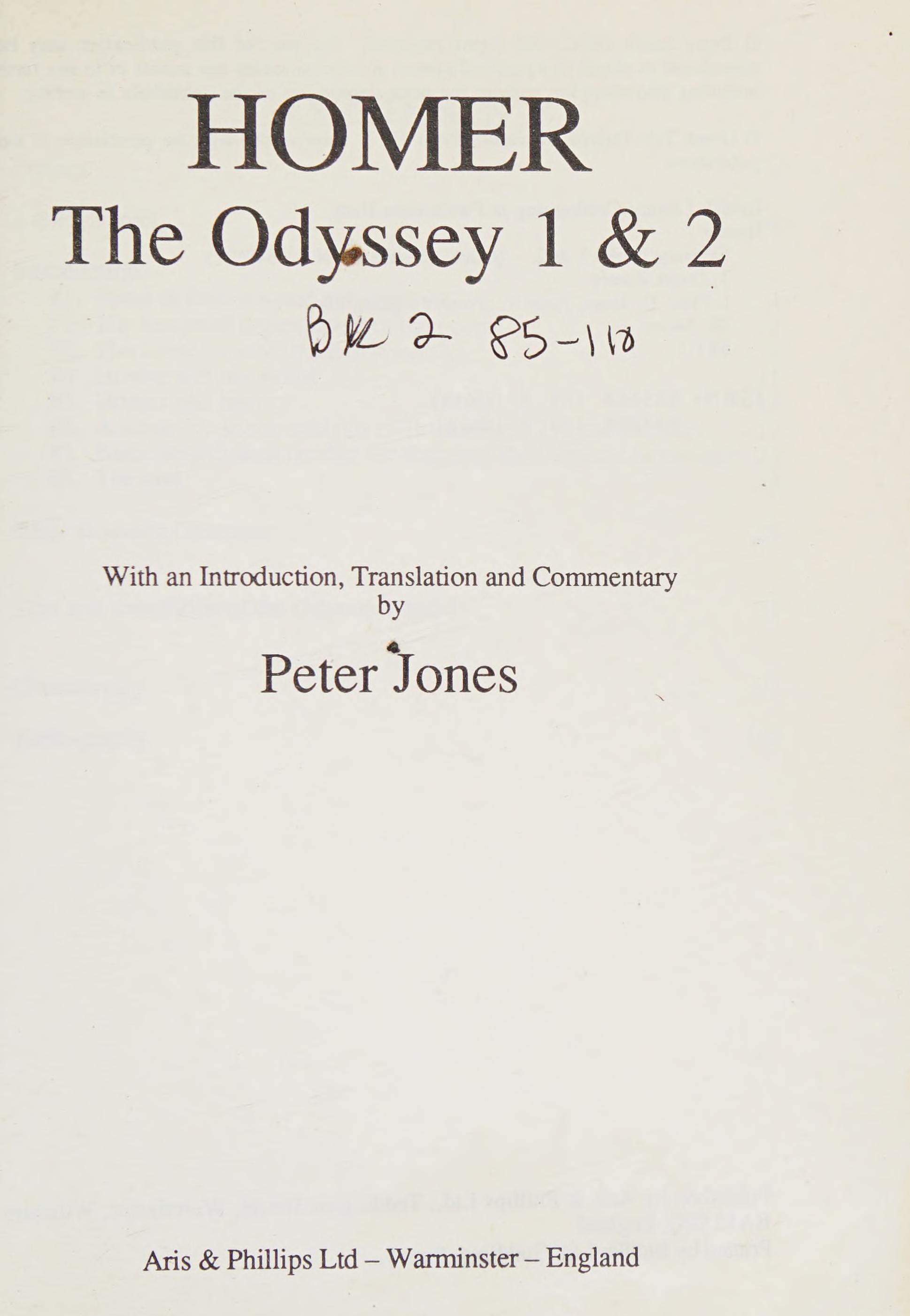 The Odyssey