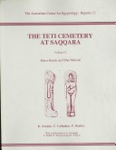 The Teti Cemetery At Saqqara 3: The Tombs Of Neferseshemre And Seankhuiptah