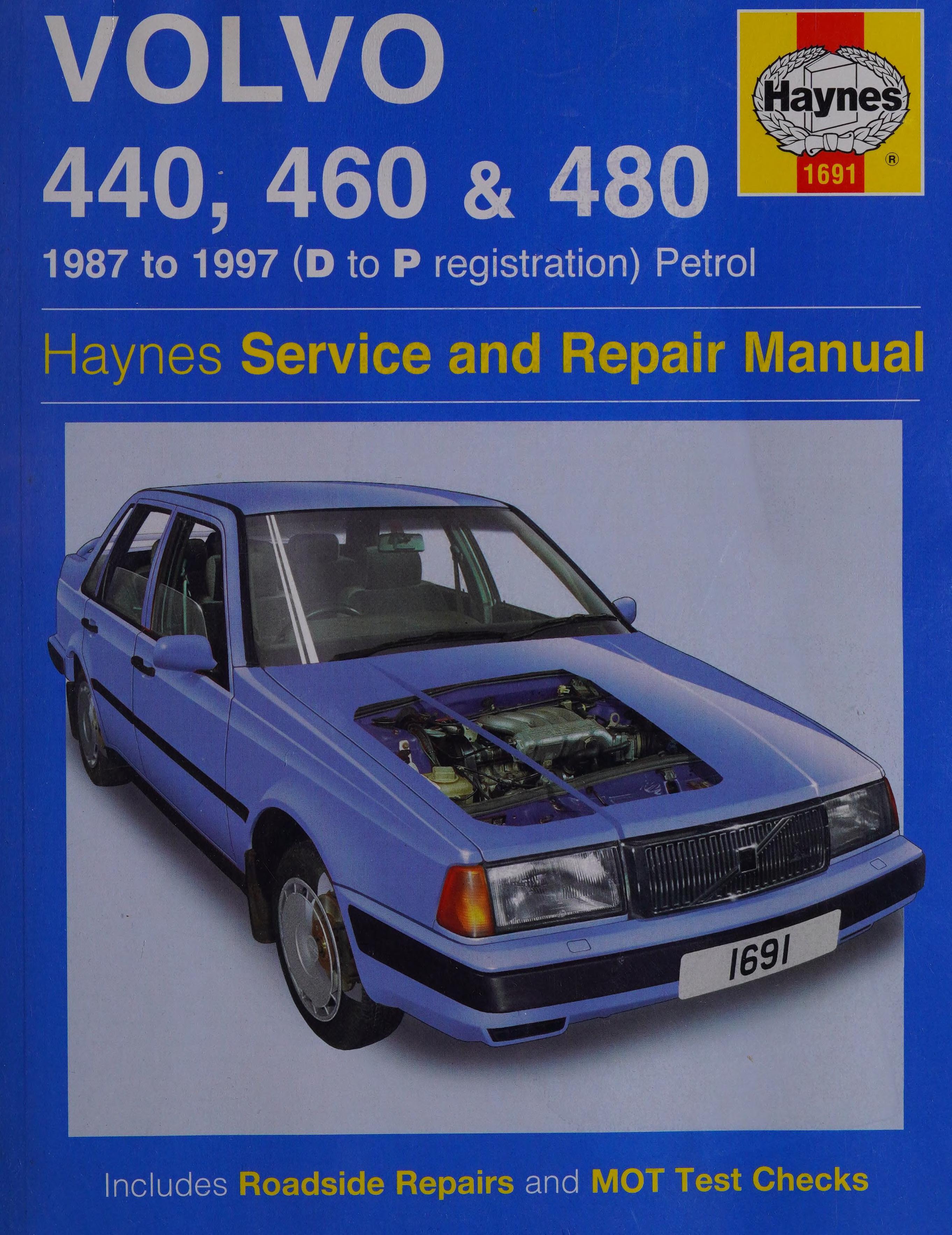 Volvo 400 Series Service and Repair Manual