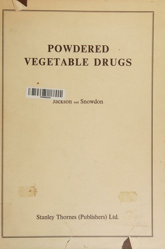 Powdered Vegetable Drugs