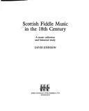 Scottish Fiddle Music in the Eighteenth Century
