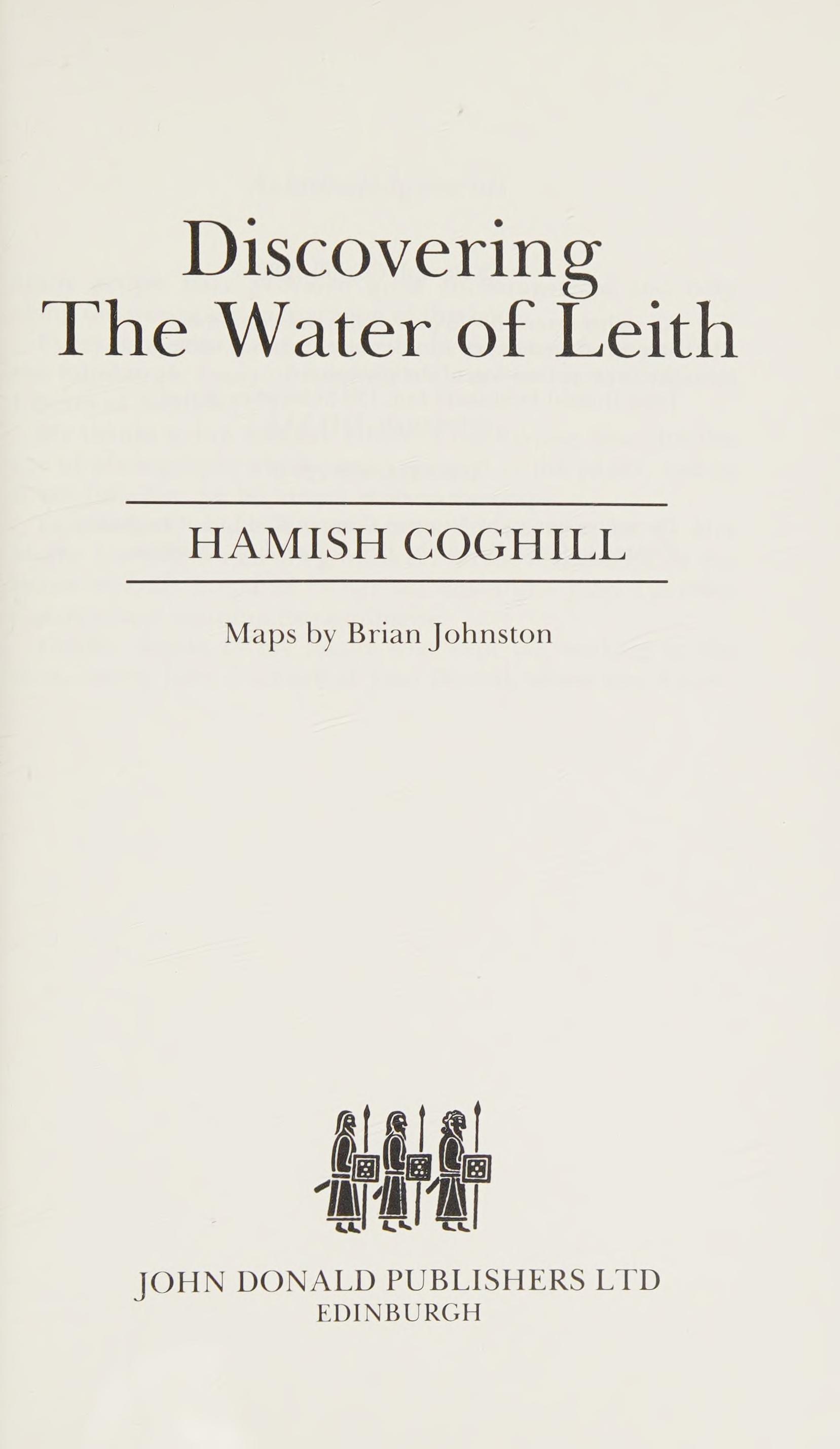 Discovering the Water of Leith