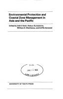 Environmental Protection and Coastal Zone Management in Asia and the Pacific