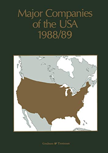 Major Companies of the U. S. A., 1988-89