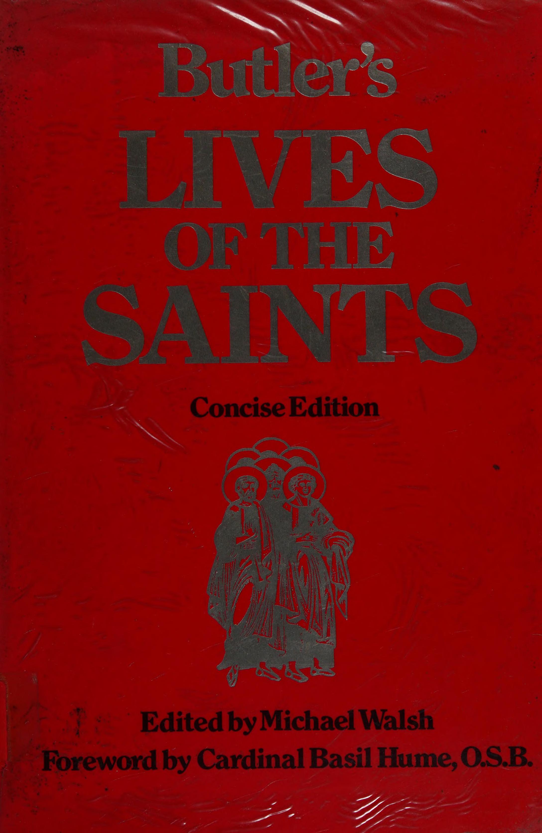 Butler's Lives Of The Saints