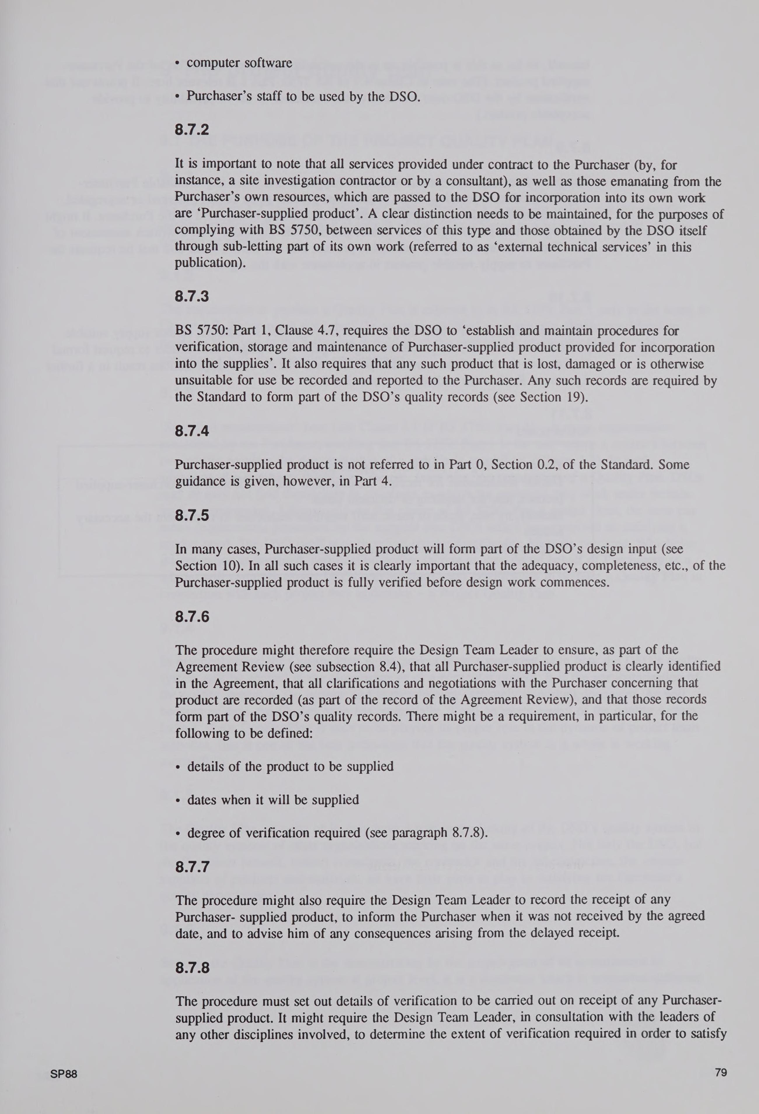 Quality Management in Construction - Implementation in Design Services Organisations