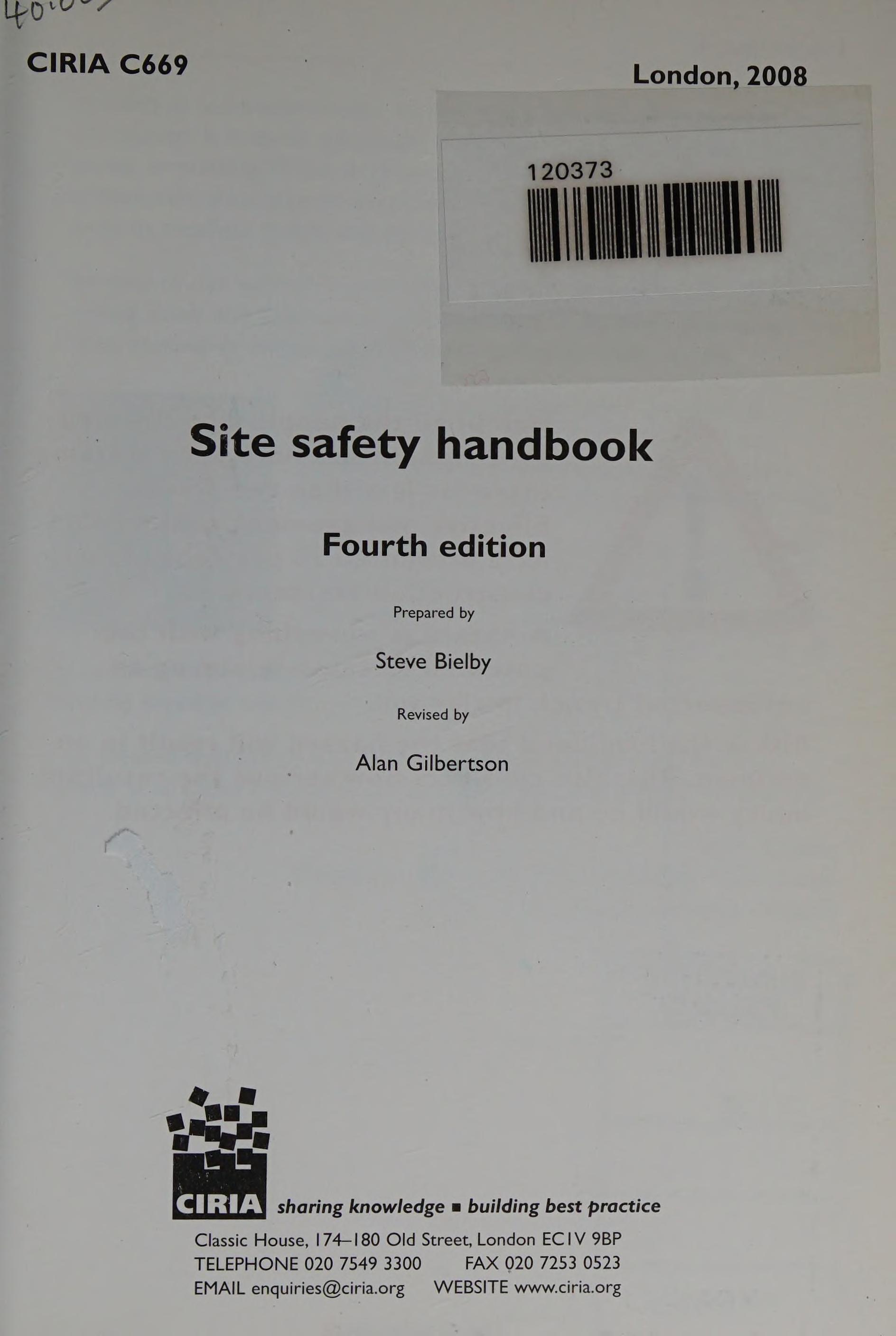 Site Safety Handbook