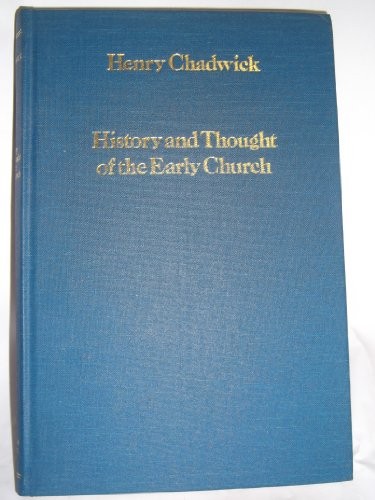 History and Thought of the Early Church